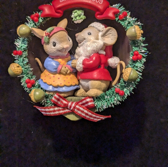 Sweetheart Mice and Grandparents Heirloom Collection Christmas Ornament #9 - Picture 3 of 5